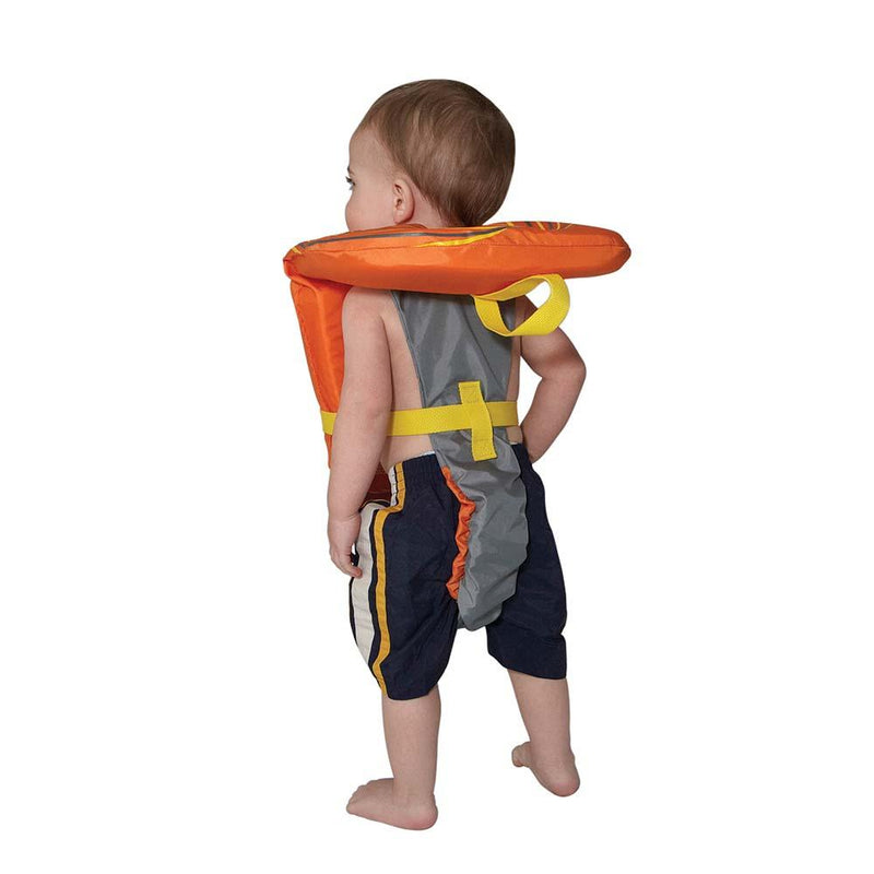 Full Throttle Baby-Safe Vest - Infant to 30lbs - Orange/Grey [104000-200-000-14] - Essenbay Marine