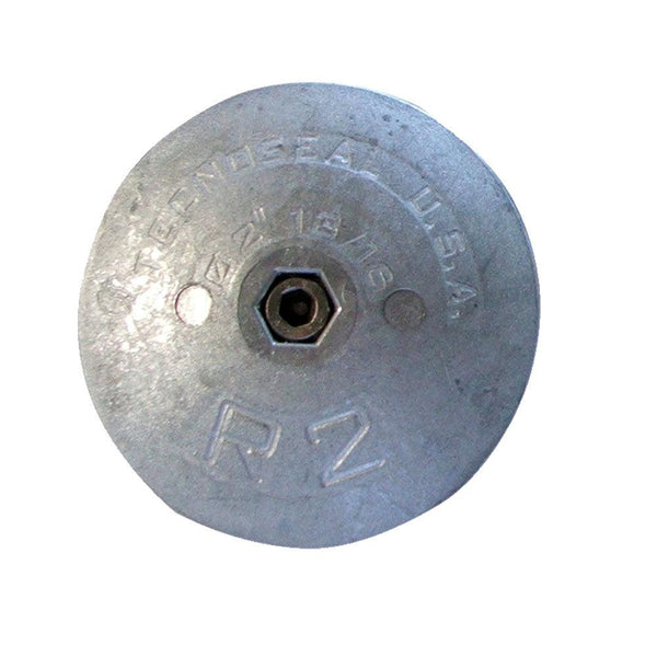 Tecnoseal R2 Rudder Anode - Zinc - 2-13/16" Diameter [R2] - Essenbay Marine