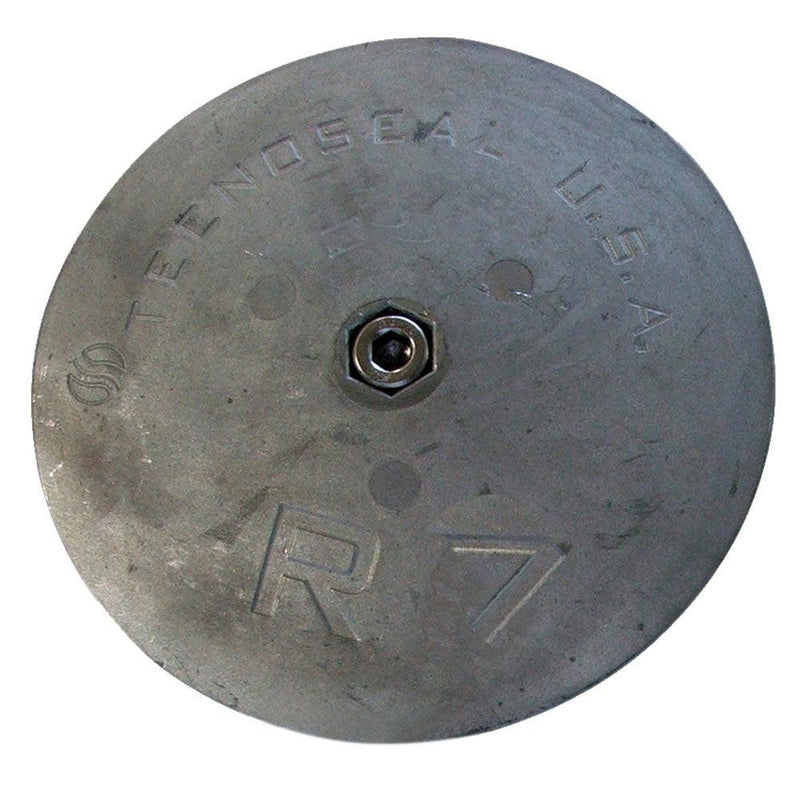 Tecnoseal R7 Rudder Anode - Zinc - 6-1/2" Diameter [R7] - Essenbay Marine