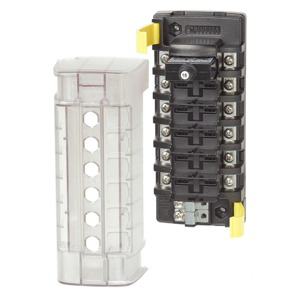 Blue Sea 5050 ST CLB Circuit Breaker Block - 6 Position [5050] - Essenbay Marine