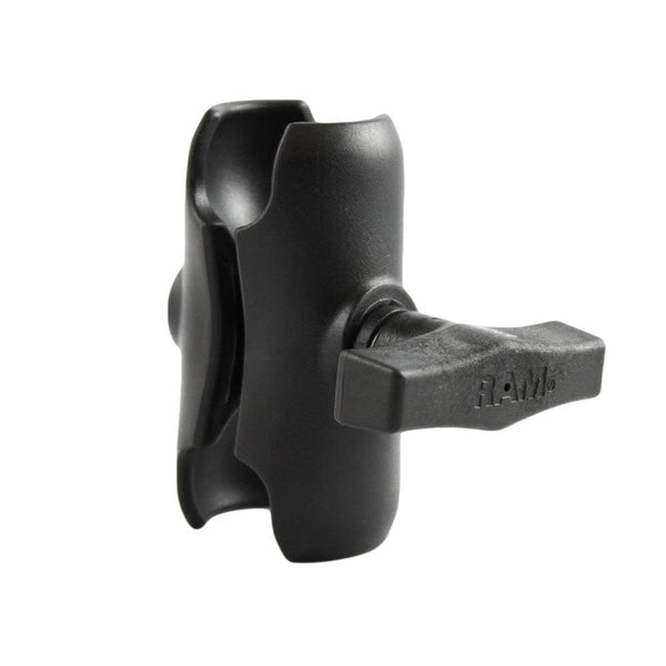 RAM Mount Composite Short Double Socket Arm f/1.5" Ball Base [RAP-201U-B] - Essenbay Marine