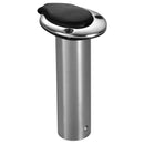 Attwood Standard Series Rod Holder - 0 Degree Black Insert [66364-7] - Essenbay Marine