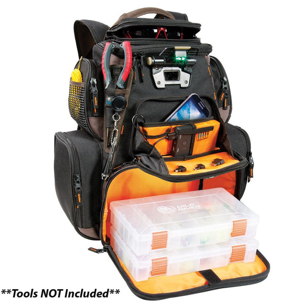 Wild River Tackle Tek Nomad XP - Lighted Backpack w/ USB Charging System w/2 PT3600 Trays [WT3605] - Essenbay Marine