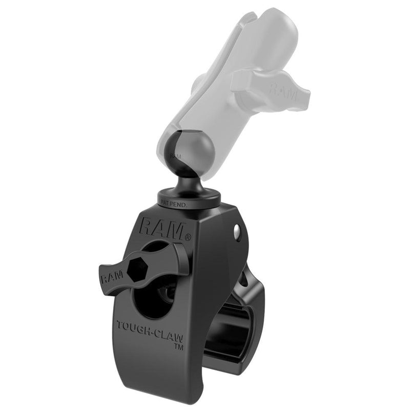 RAM Mount Medium Tough-Claw w/1" Diameter Rubber Ball [RAP-B-404U] - Essenbay Marine