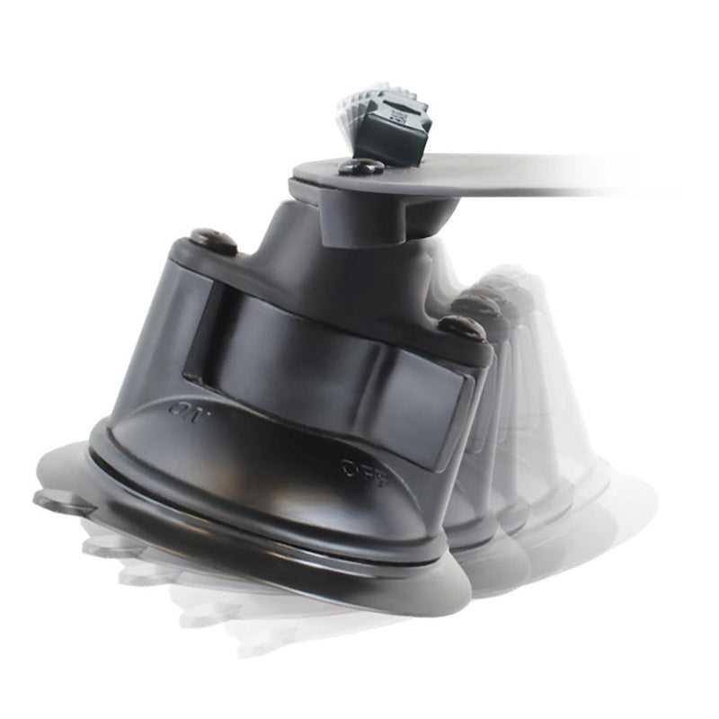 RAM Mount Dual Articulating Suction Cup Base w/1" Ball Base [RAM-B-189B-PIV1U] - Essenbay Marine