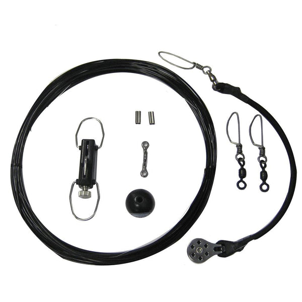Rupp Center Rigging Kit w/Klickers - Black Mono 45' [CA-0113-MO] - Essenbay Marine