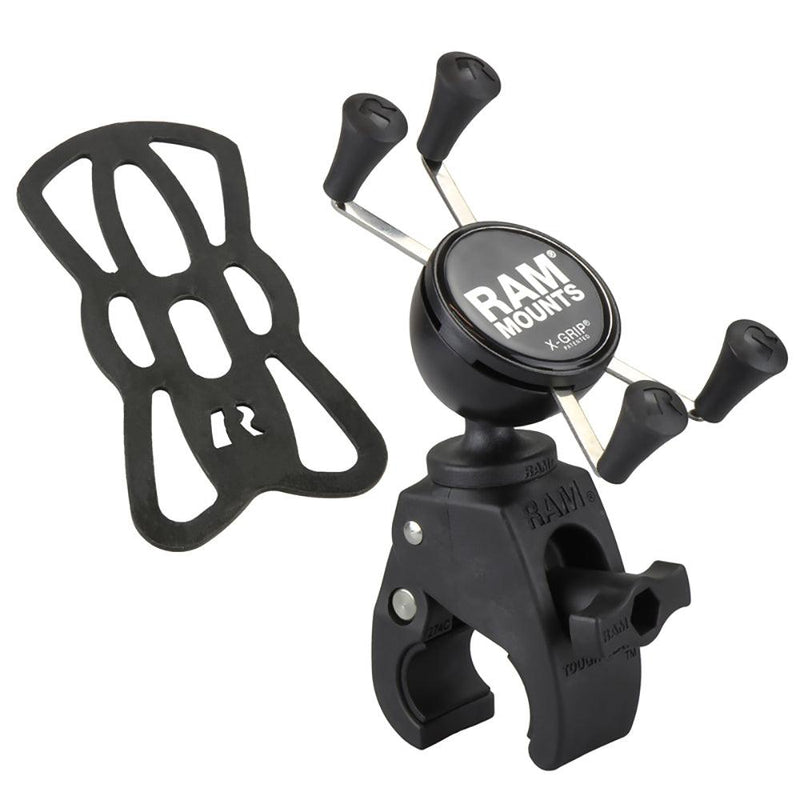 RAM Mount Tough-Claw Mount w/Universal X-Grip Phone Holder [RAM-HOL-UN7-400U] - Essenbay Marine