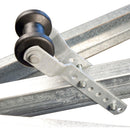 C.E. Smith 4" Adjustable Keel Roller Assembly f/2" Tongue - Black [32005G] - Essenbay Marine