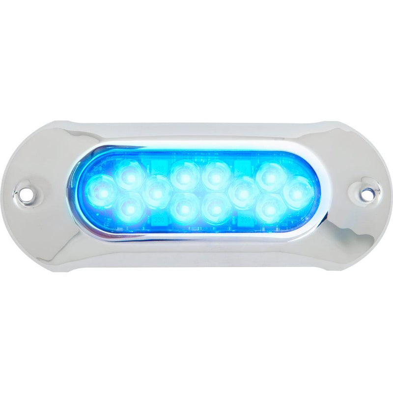 Attwood Light Armor Underwater LED Light - 12 LEDs - Blue [65UW12B-7] - Essenbay Marine