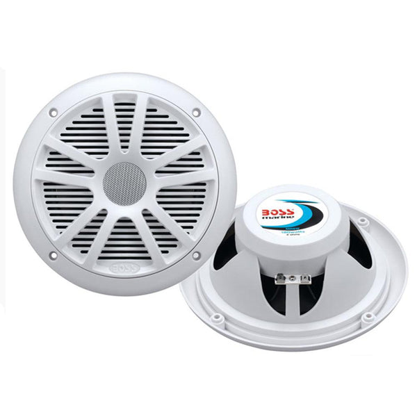Boss Audio 6.5" MR6W Speaker - White - 180W [MR6W] - Essenbay Marine