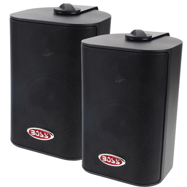 Boss Audio 4" MR4.3B Box Speakers - Black - 200W [MR4.3B] - Essenbay Marine
