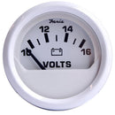 Faria Dress White 2" Voltmeter (10-16 VDC) [13120] - Essenbay Marine