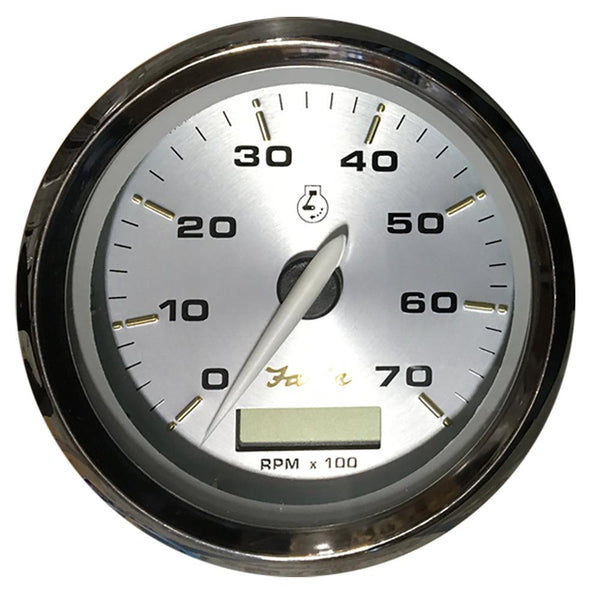 Faria Kronos 4" Tachometer w/Hourmeter - 7,000 RPM (Gas - Outboard) [39040] - Essenbay Marine