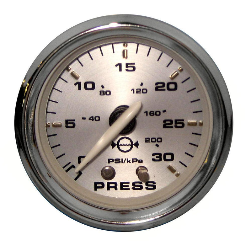 Faria Kronos 2" Water Pressure Gauge Kit - 30 PSI [19007] - Essenbay Marine