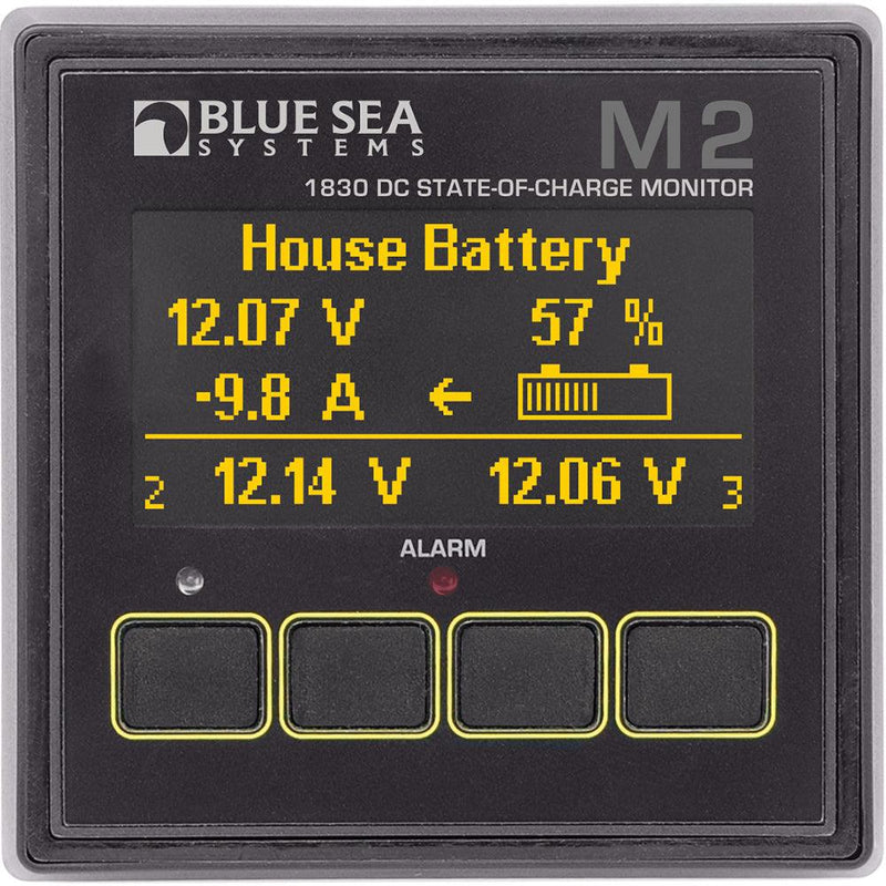 Blue Sea 1830 M2 DC SoC State of Charge Monitor [1830] - Essenbay Marine