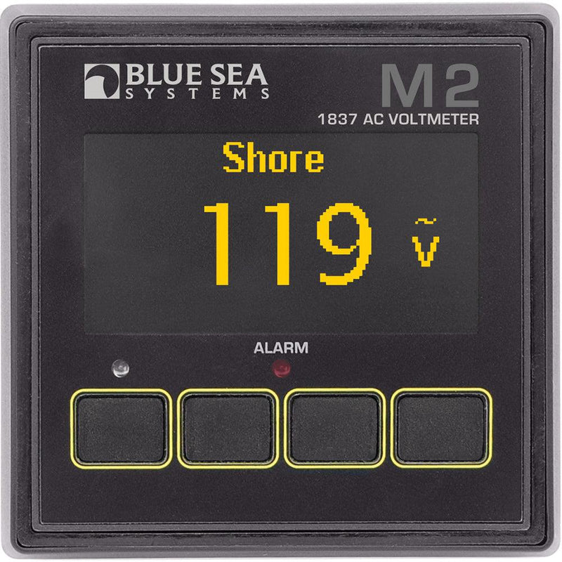 Blue Sea 1837 M2 AC Voltmeter [1837] - Essenbay Marine
