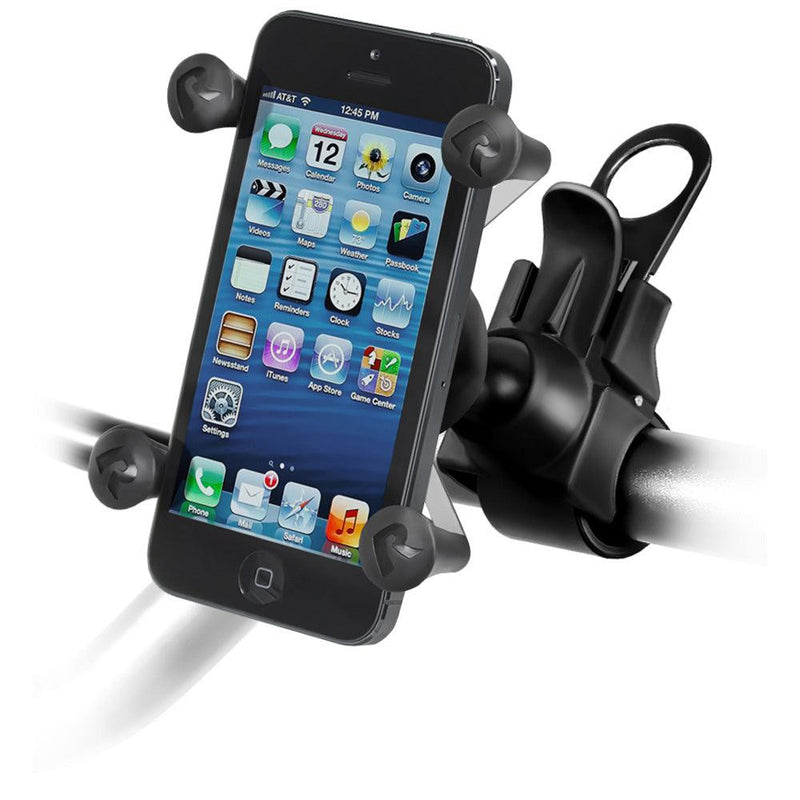 RAM Mount EZ-Strap Rail Mount w/Universal X-Grip Cell Phone Holder [RAP-SB-187-UN7U] - Essenbay Marine