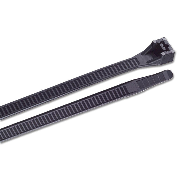 Ancor 15" UV Black Heavy Duty Cable Zip Ties - 25 Pack [199259] - Essenbay Marine