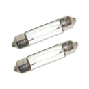 Perko Double Ended Festoon  Bulbs - 24V, 10W, .40A - Pair [0072DP1CLR] - Essenbay Marine