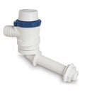Shurflo by Pentair PIRANHA Angled Port Aerator 600 Livewell Pump - 12 VDC, 600 GPH [357-014-10] - Essenbay Marine