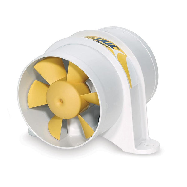 Shurflo by Pentair YELLOWTAIL 4" Marine Blower - 12 VDC, 215 CFM [277-4110] - Essenbay Marine