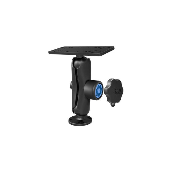 RAM Mount Marine Electronics Mount w/Pin-Lock Security Kit [RAM-S-111U] - Essenbay Marine