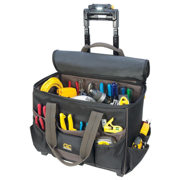 CLC L258 Tech Gear Lighted Handle Roller Bag - 17" [L258] - Essenbay Marine