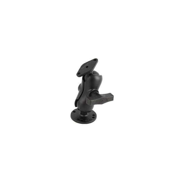 RAM Mount Screw Down Surface Mount Short Arm 1.5" Ball [RAM-138U-B] - Essenbay Marine