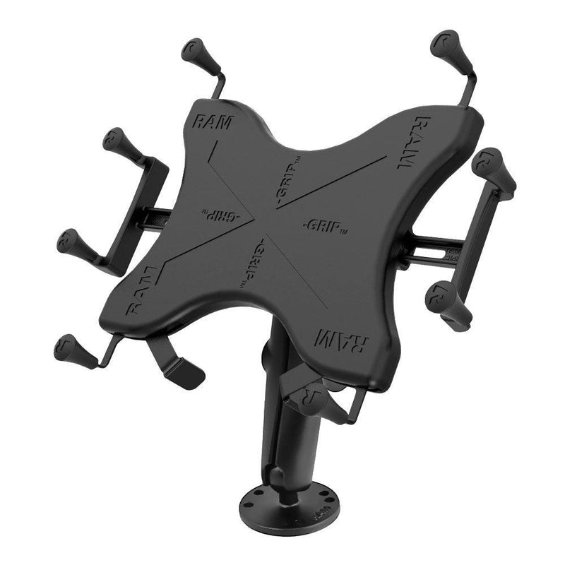 RAM Mount X-Grip III Large Tablet Holder w/ Long Flat Surface Mount [RAM-B-101-C-UN9U] - Essenbay Marine