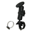 RAM Mount Strap Mount w/Arm & Round Base [RAM-B-108U] - Essenbay Marine