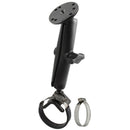 RAM Mount Strap Mount w/Long Arm & Round Base [RAM-B-108-C] - Essenbay Marine