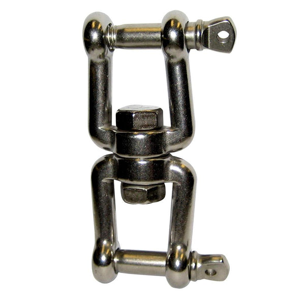 Quick SW8 Anchor Swivel - 8mm Stainless Steel Jaw Jaw Swivel - f/11-16lb. Anchors [MSVGGGX08000] - Essenbay Marine
