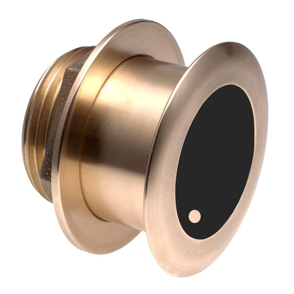 Garmin Bronze Thru-hull Wide Beam Transducer w/Depth & Temp - 12 Degree tilt, 8-pin - Airmar B175HW [010-12181-21] - Essenbay Marine