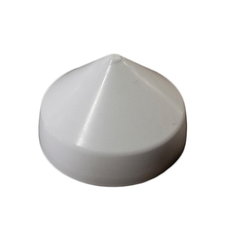 MOnarch White Cone Piling Cap - 7.5" [WCPC-7.5] - Essenbay Marine