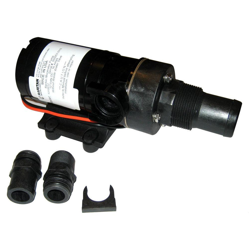 Raritan Macerator Pump - 12v w/Barb Adapter [5310012] - Essenbay Marine