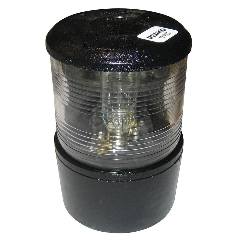 Perko Masthead Light f/Sail or Power Less Than 20M - 12VDC - Black Base Mount/White Light [0200MB0DP1] - Essenbay Marine