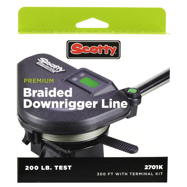 Scotty Premium Power Braid Downrigger Line - 400ft of 200lb Test [2702K] - Essenbay Marine
