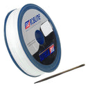 Robline Waxed Tackle Yarn Whipping Twine Kit w/Needle - White - 0.8mm x 40M [TY-KITW] - Essenbay Marine