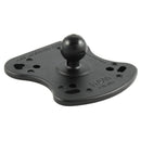 RAM Mount 1" Ball Marine Electronic Base f/Humminbird & Lowrance [RAM-B-107BU] - Essenbay Marine