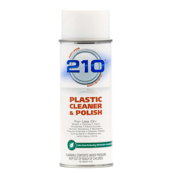 Camco 210 Plastic Cleaner Polish 14oz Spray [40934] - Essenbay Marine