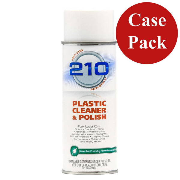 Camco 210 Plastic Cleaner Polish - 14oz Spray - Case of 12 [40934CASE] - Essenbay Marine