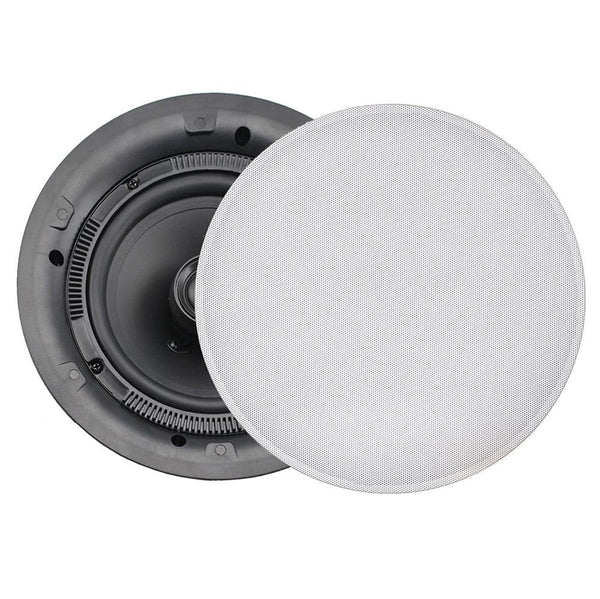 FUSION MS-CL602 Flush Mount Interior Ceiling Speakers (Pair) White [MS-CL602] - Essenbay Marine