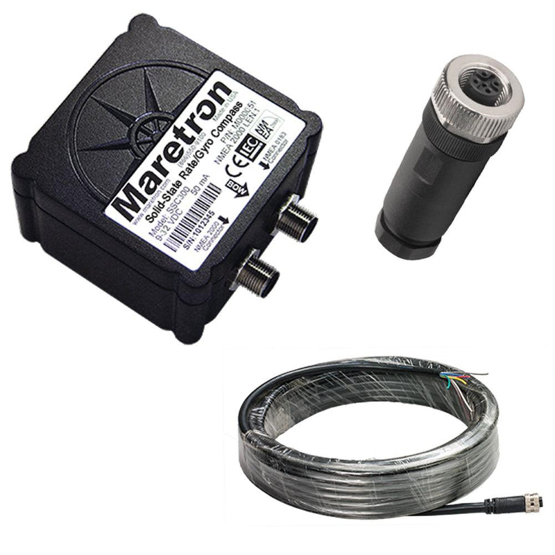 Maretron Solid-State Rate/Gyro Compass w/10m Cable & Connector [SSC300-01-KIT] - Essenbay Marine