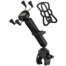 RAM Mount Universal Tough-Claw Base w/Long Double Socket Arm & Universal X-Grip Cell/iPhone Cradle [RAM-B-400-C-UN7U] - Essenbay Marine