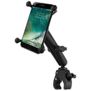RAM Mount Tough-Claw Base w/Long Double Socket Arm & Universal X-Grip IV f/Large Phone/Phablet Cradle [RAM-B-400-C-UN10U] - Essenbay Marine