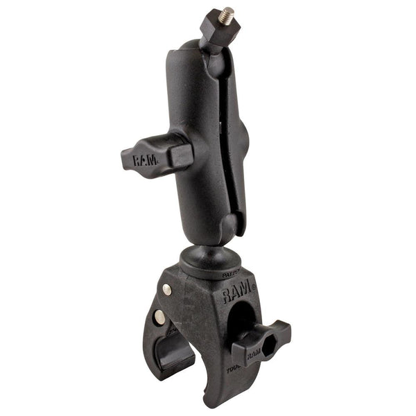 RAM Mount Small Tough-Claw Base w/1" Ball & M6 x 30 SS Hex Head Bolt f/Raymarine Dragonfly-4/5 & WiFish [RAM-B-400-379-M616U] - Essenbay Marine