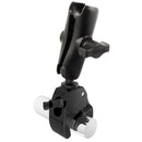 RAM Mount 1" Ball Standard Length Double Socket Arm w/Medium Tough-Claw Base [RAP-B-404-201U] - Essenbay Marine