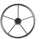13" Destroyer Stainless Steel Boat Steering Wheel 25Deg SSSW13.00X3.75 - Essenbay Marine
