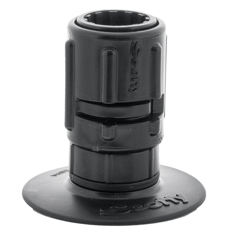 Scotty 448 Stick-On Mount w/Gear-Head Adapter - 3" Pad [0448-BK] - Essenbay Marine