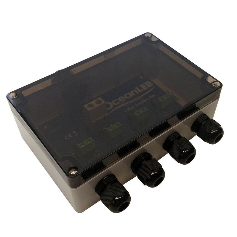 OceanLED Standard 4-Way Junction Box [019901] - Essenbay Marine